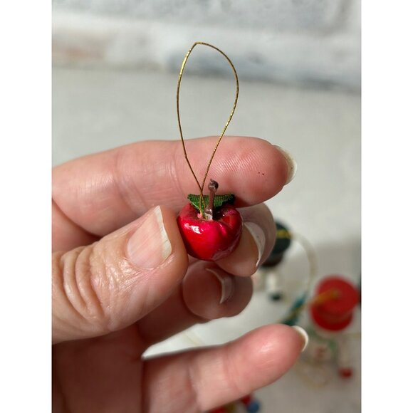 Mini Vintage Christmas Ornament Mixed Lot KSA Kurt Adler & Dept 56 Some Rare! - Picture 14 of 14